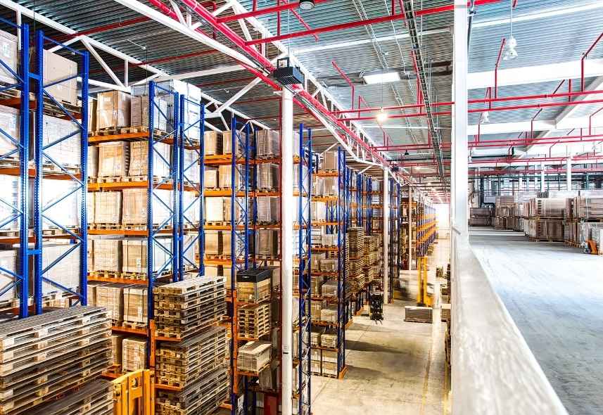 audit extension entrepôt logistique rayonnage
